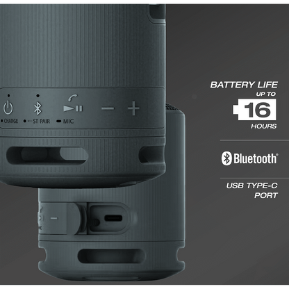 Sony XB100 Portable Bluetooth Speak - Black