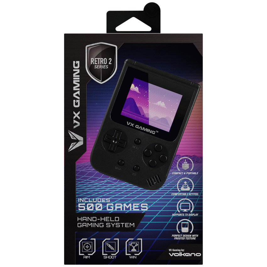 VX Gaming Retro2.0 Series 500-in-1 Arcade Gaming Machine - Handheld Gaming System