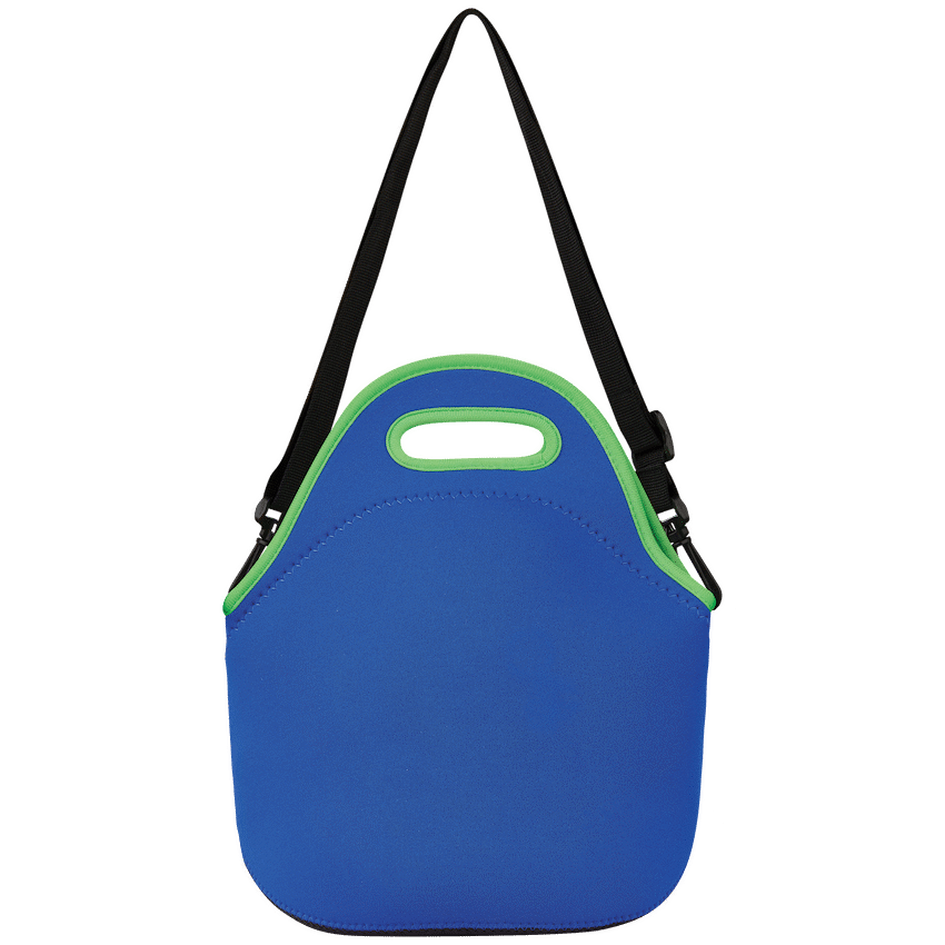 Quest Neoprene Lunch Bag - Dino - Blue/Green