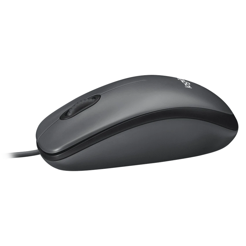 Logitech(R) M90 Wired Mouse - Grey