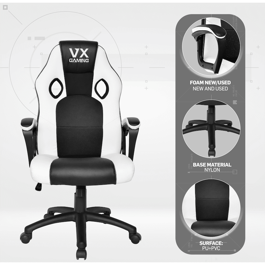 VX Gaming Logan High-Back Gaming Chair
