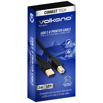Volkano Print Series USB Printer Cable 3m