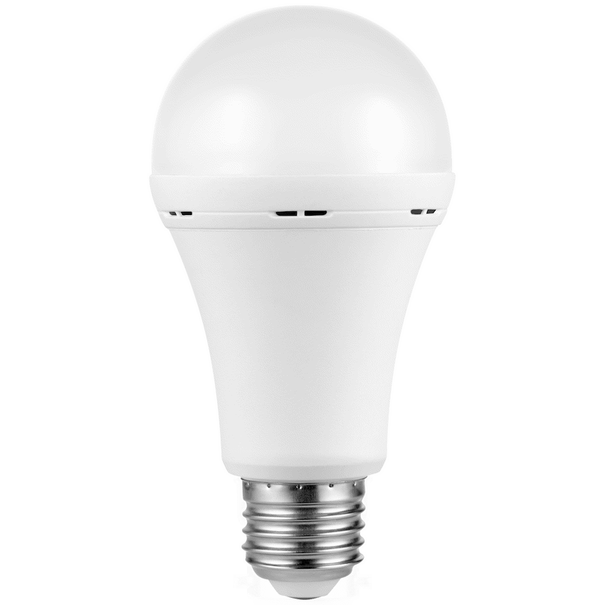 Switched 5w A60 Rechargeable E27 LED Light Bulb - WW
