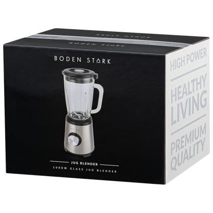 Boden Stark 1000w Glass Jug Blender