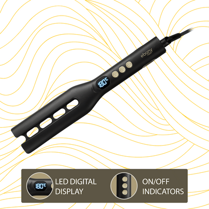 Carmen Ebony Wide Plate Straightener