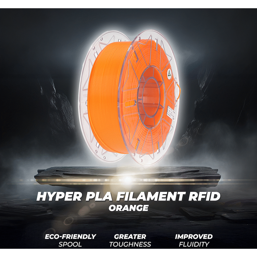 Creality Hyper PLA Filament RFID - Orange
