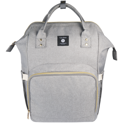 Totes Babe Alma 18l Diaper Backpack - Grey