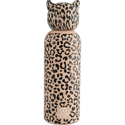 Loop&Co 500ml Water Bottle - Cheetah