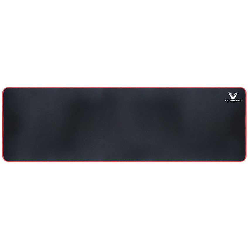 VX Gaming Battlefield Series Gaming Mousepad - Extra Wide Oversized - Black/Red - 915mm