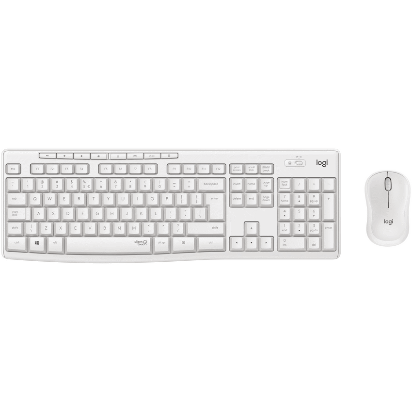Logitech(R) MK295 Silent Wireless Combo - Off-White