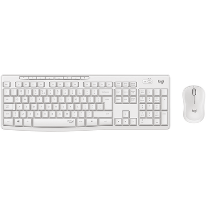 Logitech(R) MK295 Silent Wireless Combo - Off-White