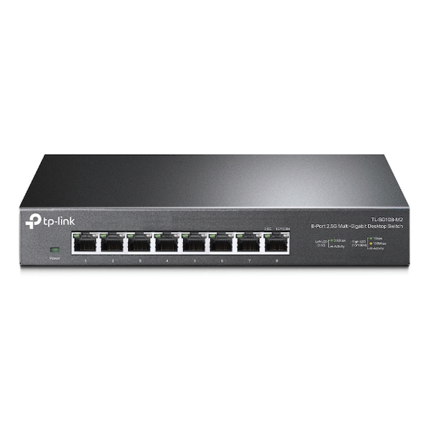 TP-Link TL-SG108-M2 8-Port 2.5G Multi-Gigabit Desktop Switch