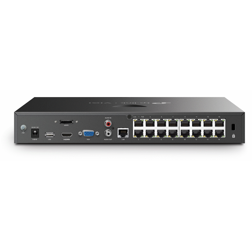 TP-Link Vigi NVR2016H-16P 16-Channel PoE+ Network Video Recorder