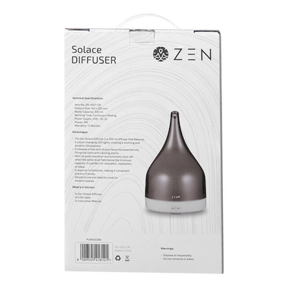Zen Solace Diffuser - Grey