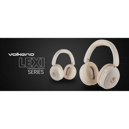 Volkano Lexi Bluetooth Headphone with ANC - Nude