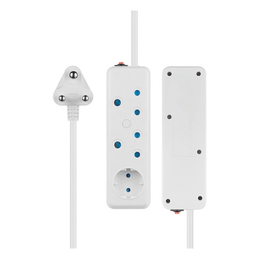 Ellies 3 Way Multiplug -0.5M