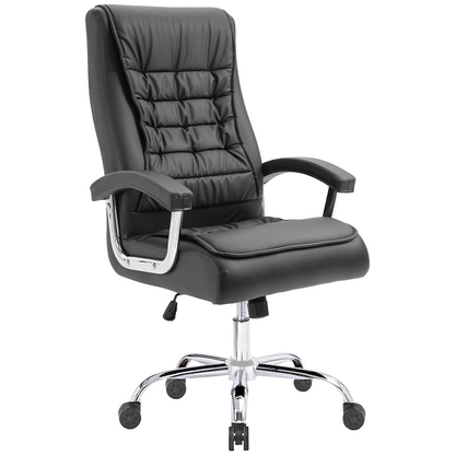 Everfurn Louis High Back Office Chair - Black