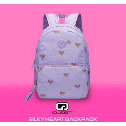 Quest Silky Heart Backpack Lilac
