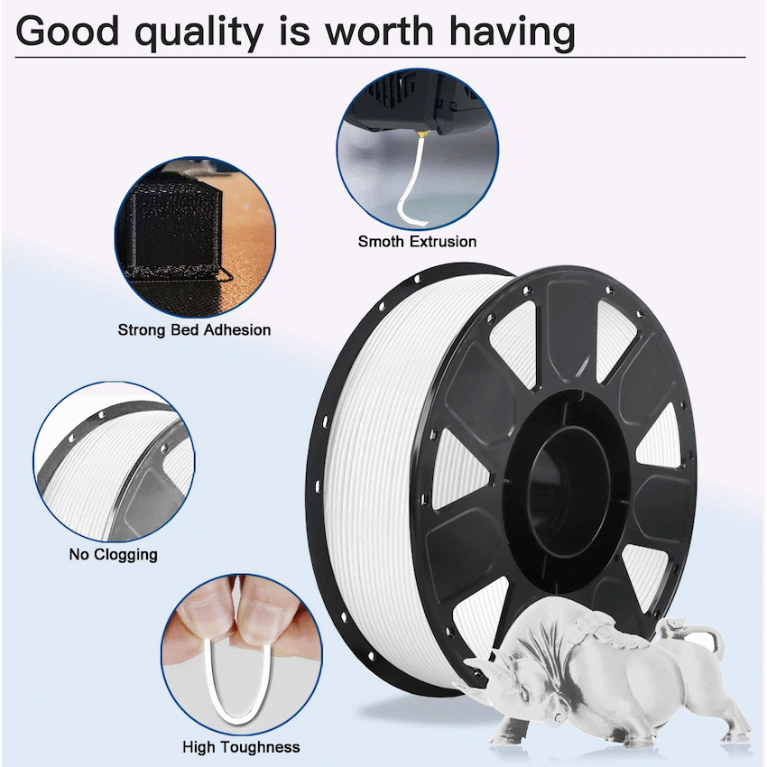 Ender PLA Filament - White (1kg)