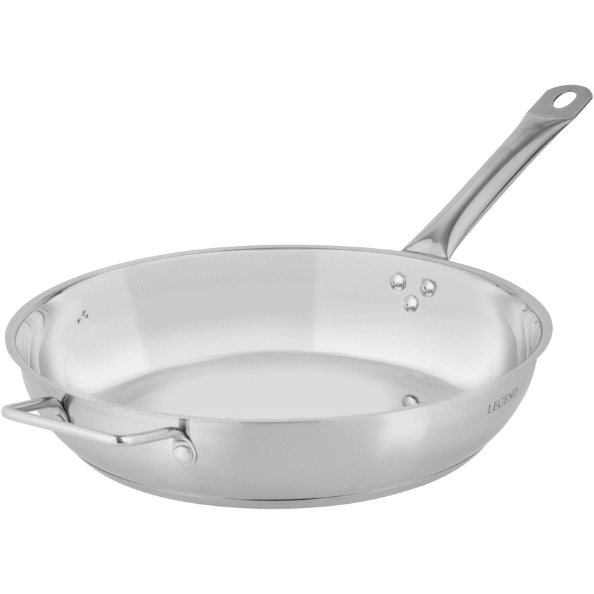 Legend Prof Chef 32cm Stainless Steel Fry Pan ( Order in Qty of 4)