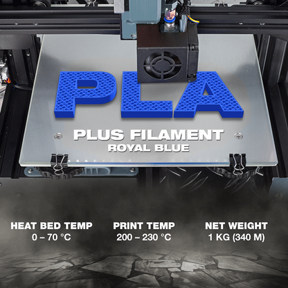 SA Filament Silk PLA Plus Filament 1kg - Royal Blue