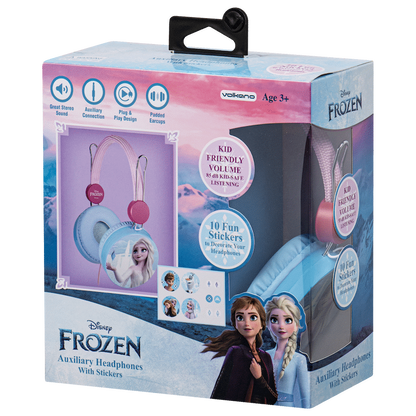 Disney Frozen Auxiliary Headphone with Stickers