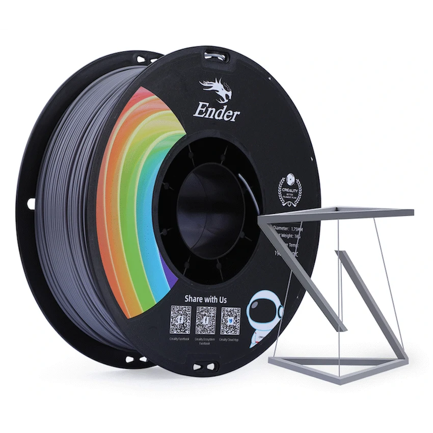 Ender PLA+ Filament Grey 1Kg