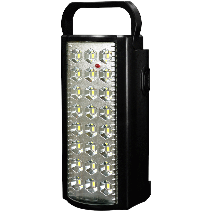 Switched Rechargeable Lantern 800 Lumen - Black