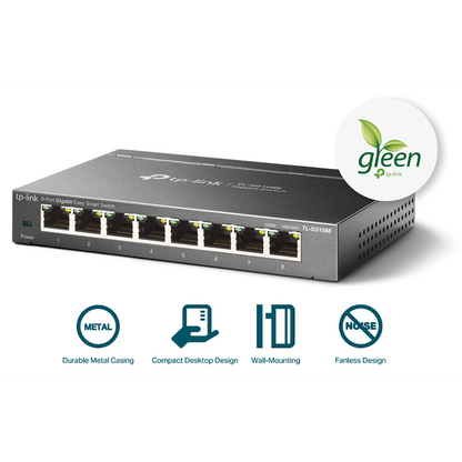 TP-Link TL-SG108E 8-Port Gigabit Easy Smart Switch