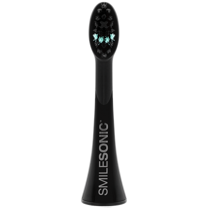 2 Replacement toothbrush heads - Black