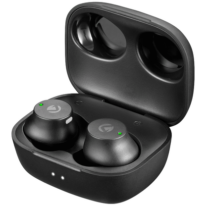 Volkano Taurus Series 2.0 True Wireless Earphones with Charging Case - Black