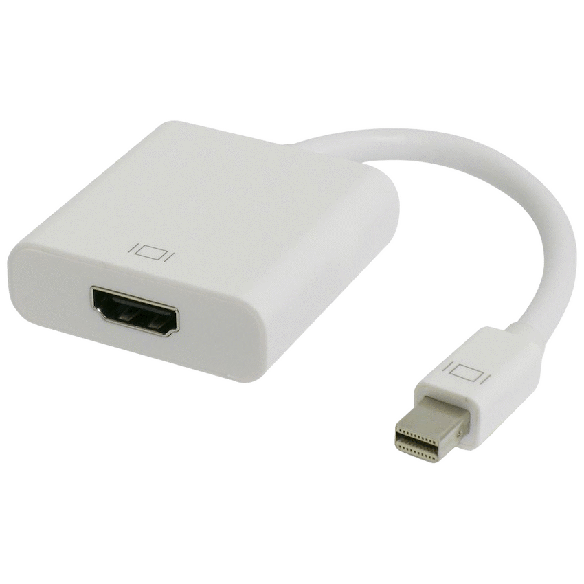 Volkano MiniPort Series Mini DisplayPort to 4K HDMI Converter 10cm - White