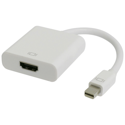 Volkano MiniPort Series Mini DisplayPort to 4K HDMI Converter 10cm - White