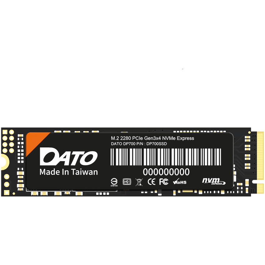 Dato DP700 NVMe M.2 2280 SSD 256gb