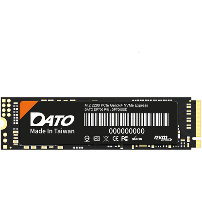 Dato DP700 NVMe M.2 2280 SSD 256gb