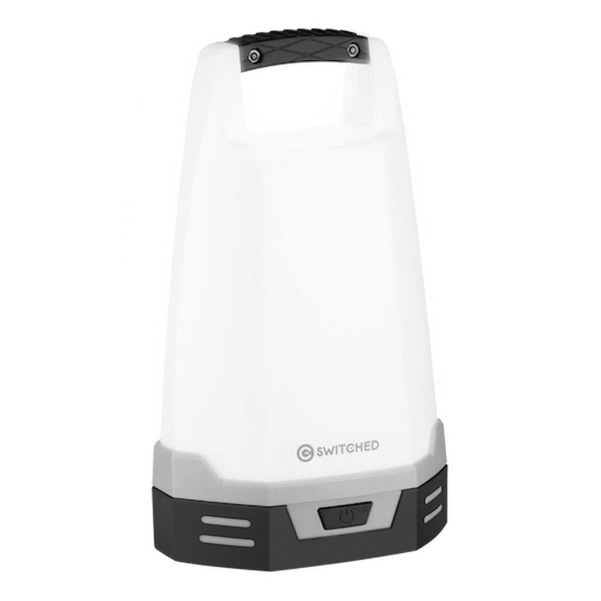 Switched Nova Rechargeable Lantern - Grey