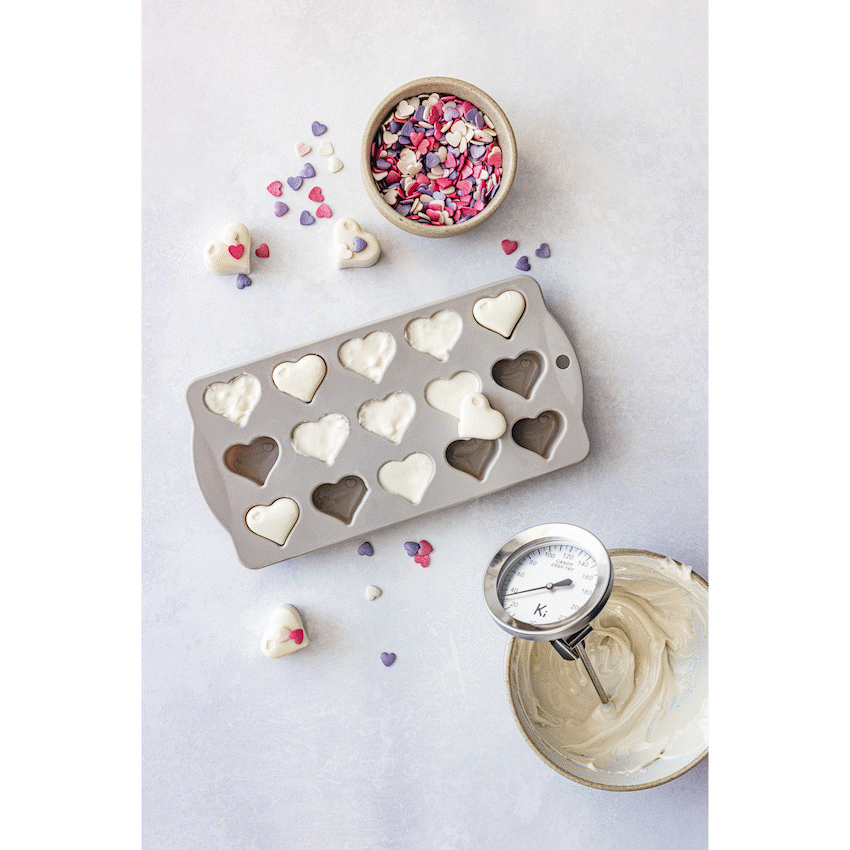 Kitchen Inspire Heart Chocolate Pan ( Order in Qty of 6)