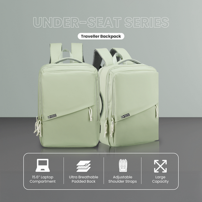 Volkano Under-Seat Traveller Backpack Mint