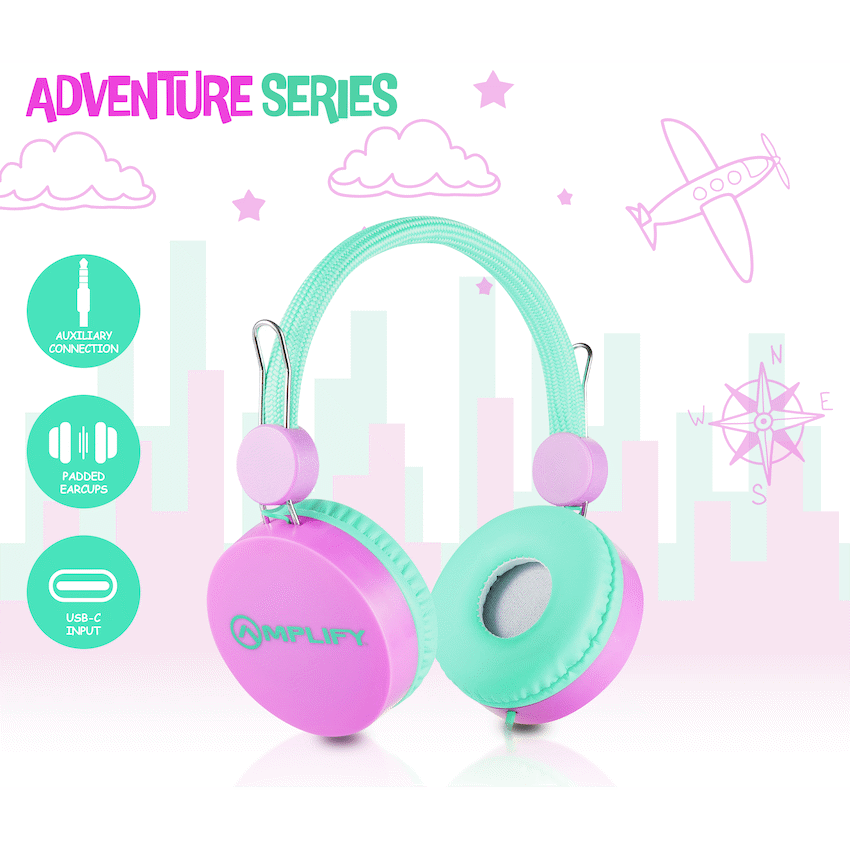 Amplify Kids Adventure Auxiliary Headphones