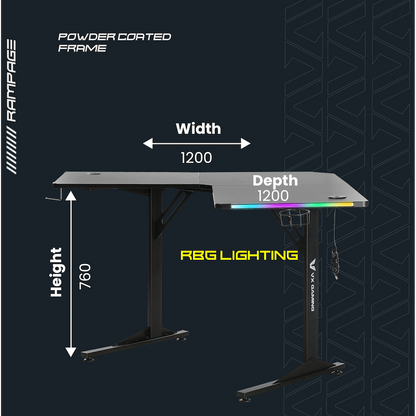 Rampage Gaming Desk