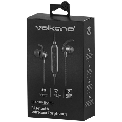 Volkano Titanium Sports Series Bluetooth Earphones