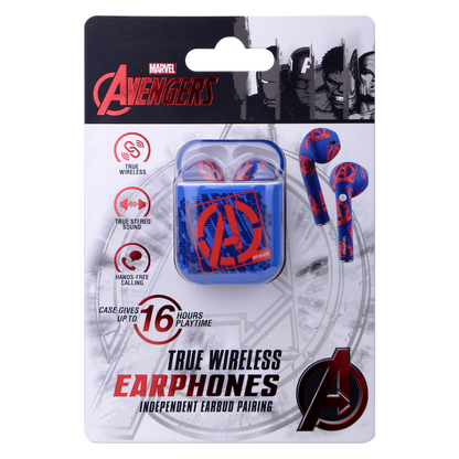 Marvel True Wireless Earphones - Avengers