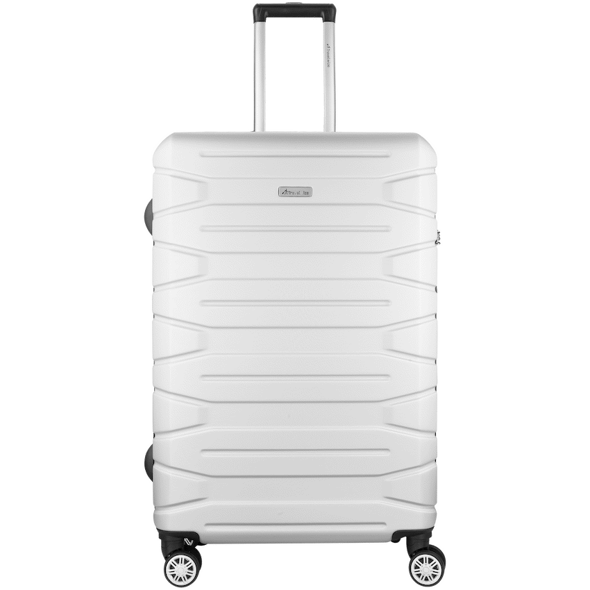 Travelwize Cabana ABS 4-Wheel Spinner 75cm Luggage - Platinum