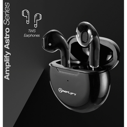 Amplify Astro Series True Wireless Earphones - Black