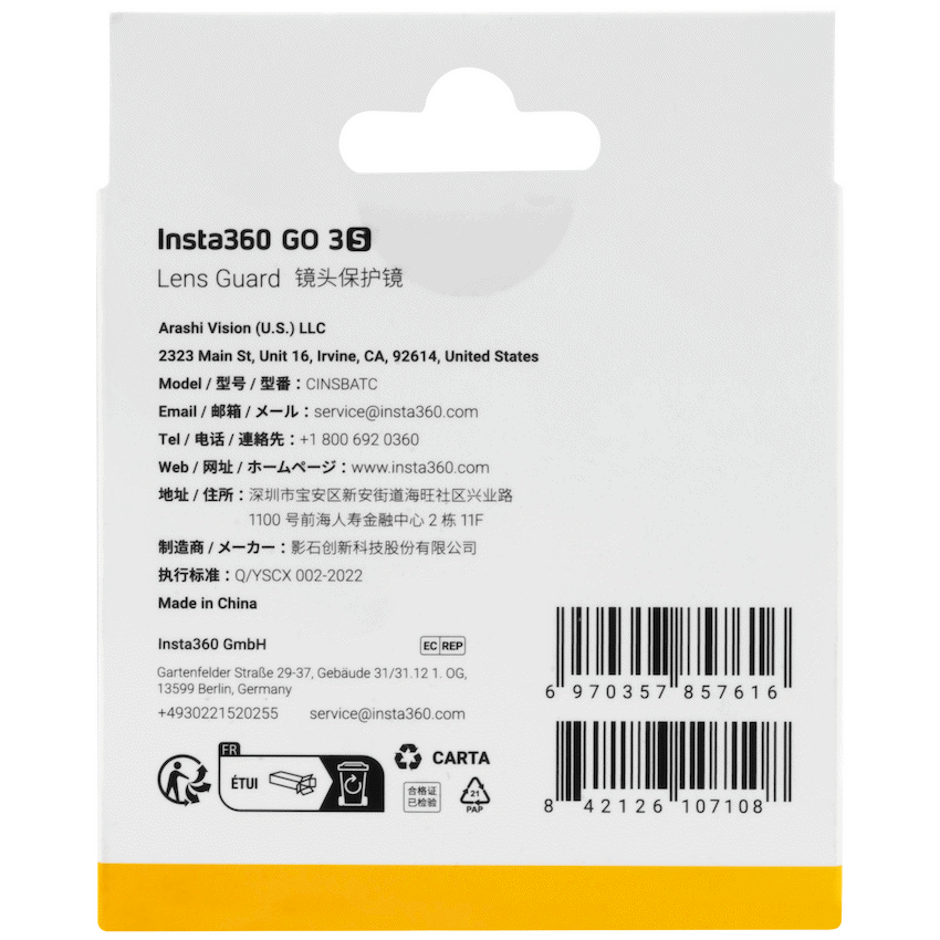 Insta360 GO 3S Lens Guard