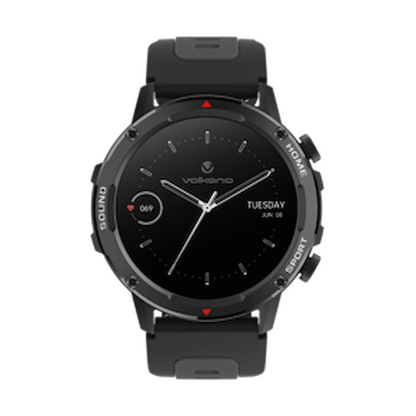 Volkano Power Series Smart Watch Bundle - Black and Green