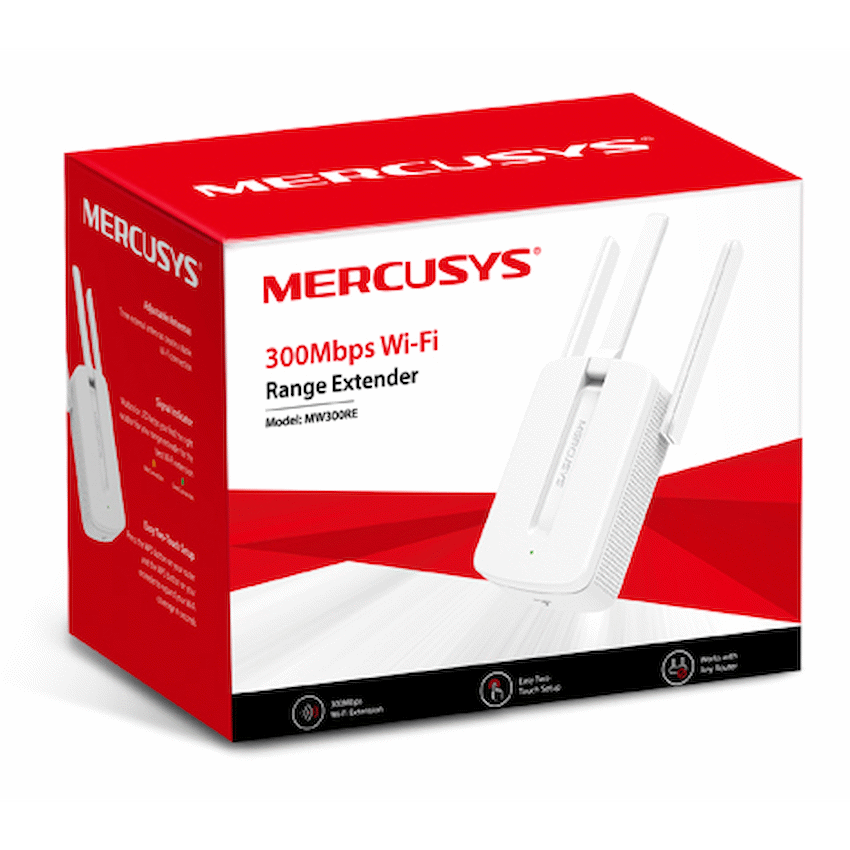 TP-Link Mercusys MW300RE 300Mbps Wi-Fi Range Extender