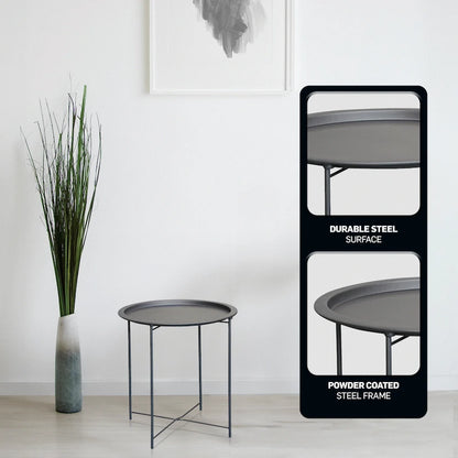 Everfurn Nala Side Table Black