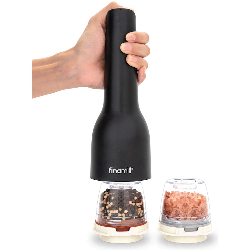 Finamill Rechargeable Grinder - Midnight Black