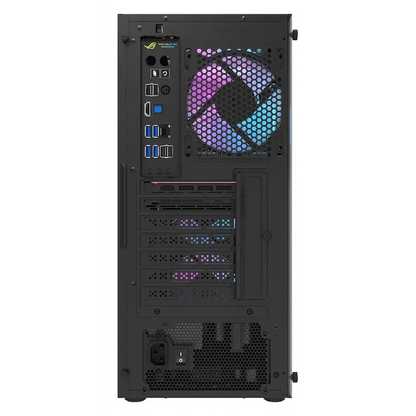 darkFlash Computer Case DK352 Plus - Black (with 4 ARGB Fans)
